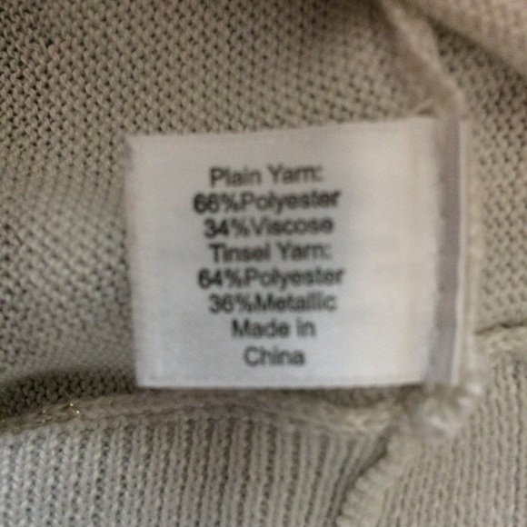 Lane Bryant Metallic Striped Dolman Sweater - Picture 6 of 6